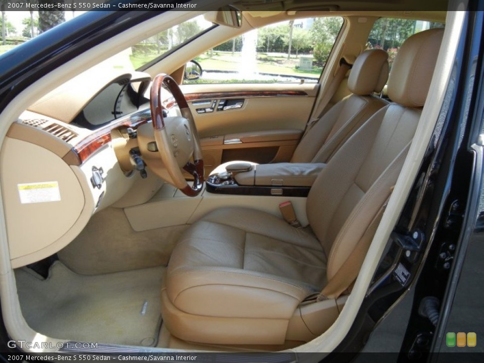 Cashmere/Savanna Interior Photo for the 2007 Mercedes-Benz S 550 Sedan #63221168