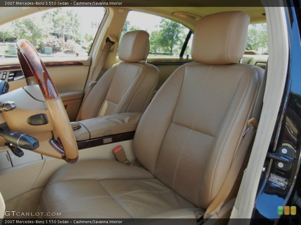 Cashmere/Savanna Interior Photo for the 2007 Mercedes-Benz S 550 Sedan #63221178
