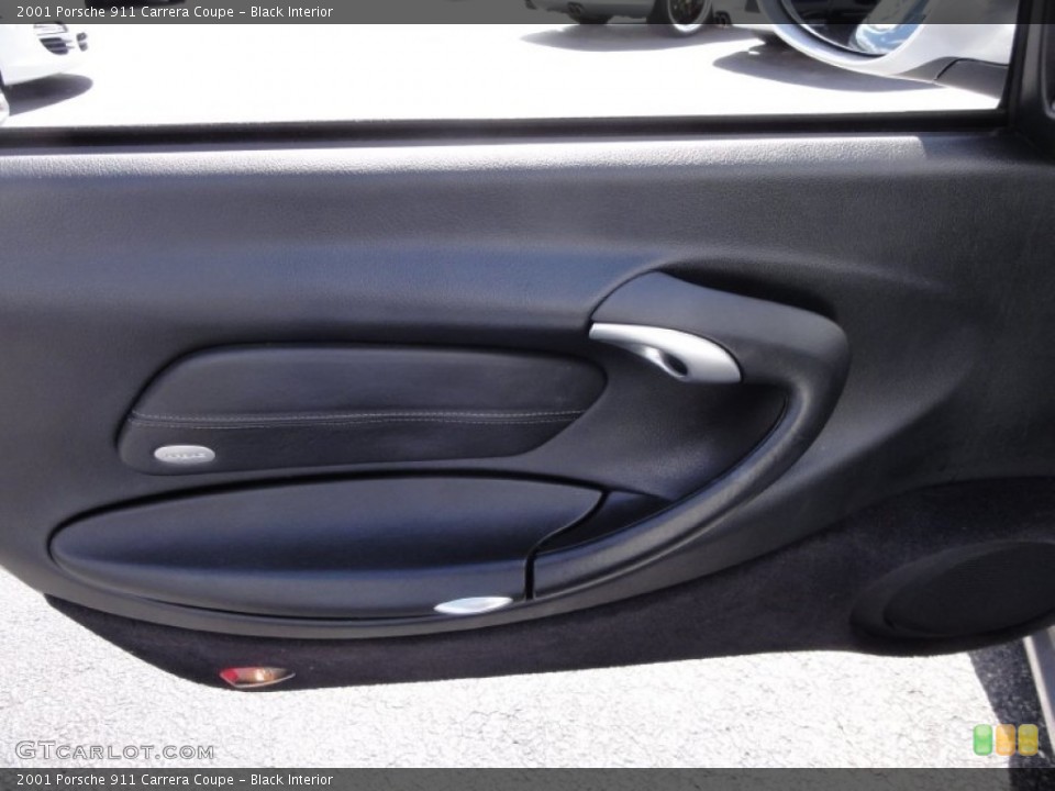 Black Interior Door Panel for the 2001 Porsche 911 Carrera Coupe #63226482