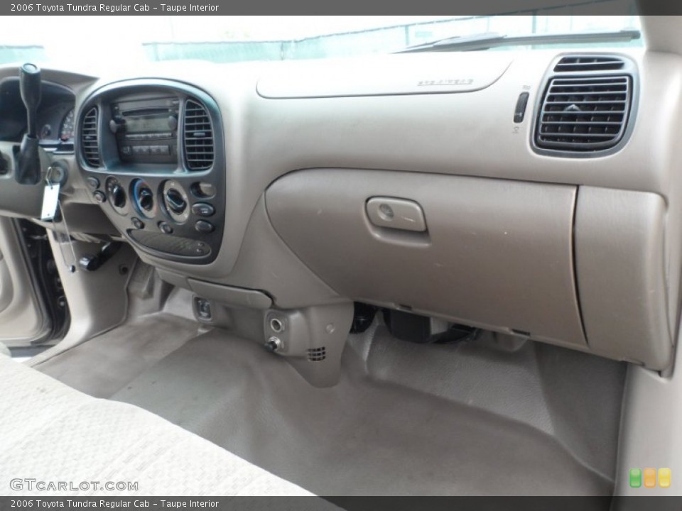Taupe Interior Dashboard for the 2006 Toyota Tundra Regular Cab #63227439