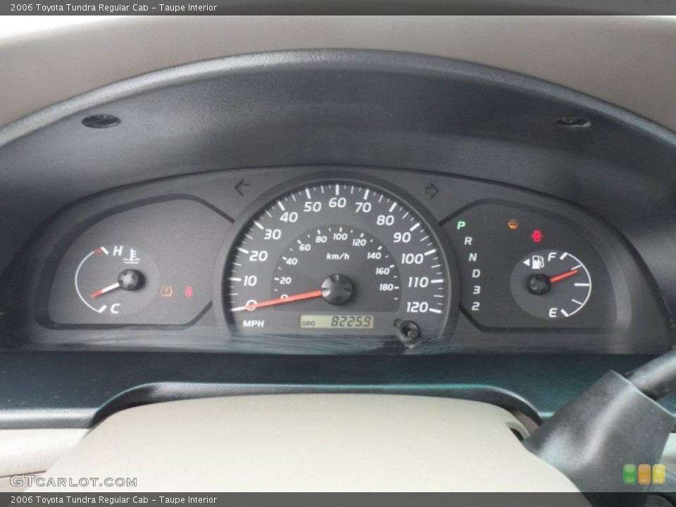 Taupe Interior Gauges for the 2006 Toyota Tundra Regular Cab #63227520