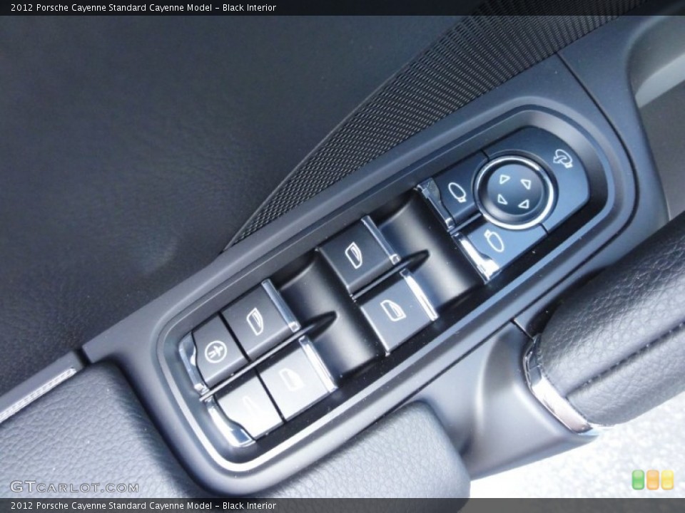 Black Interior Controls for the 2012 Porsche Cayenne  #63228765