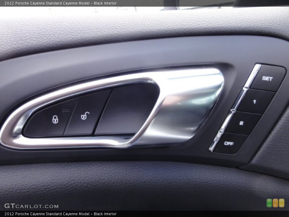 Black Interior Controls for the 2012 Porsche Cayenne  #63228774