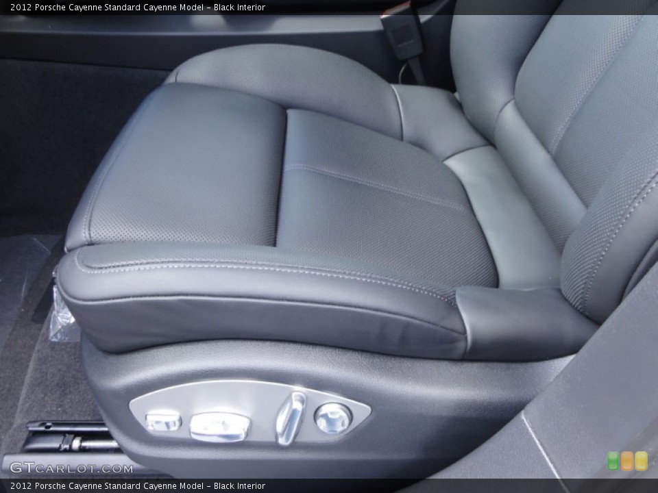 Black Interior Controls for the 2012 Porsche Cayenne  #63228783