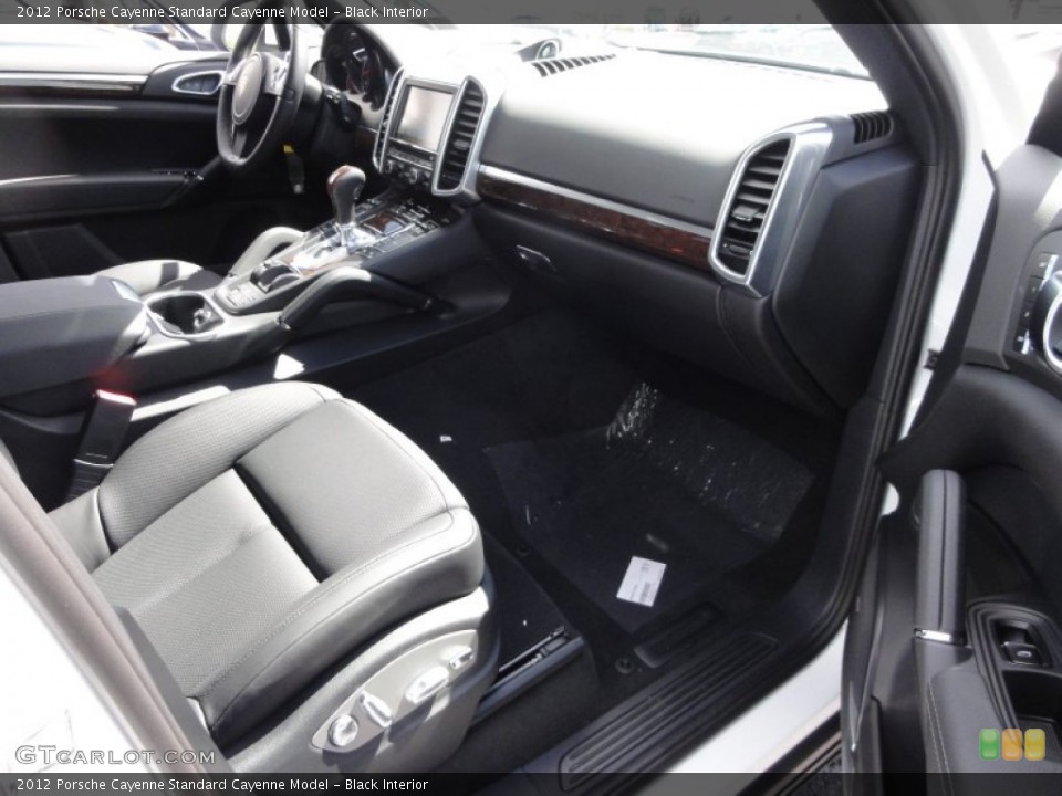 Black Interior Dashboard for the 2012 Porsche Cayenne  #63228837