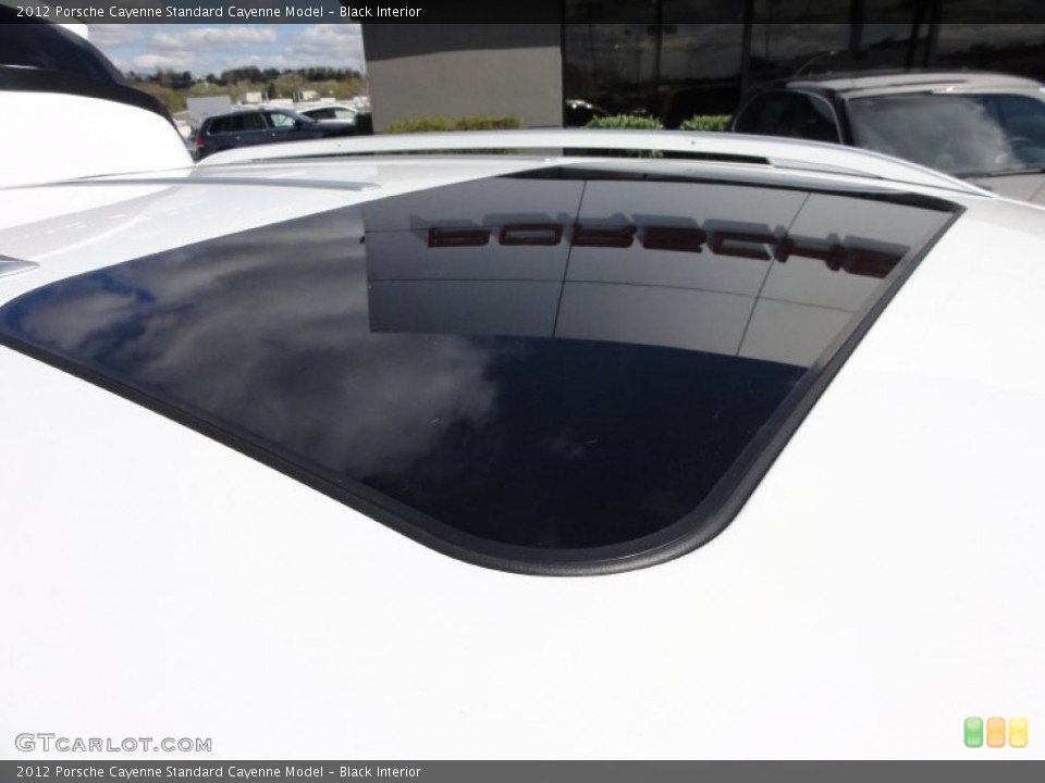 Black Interior Sunroof for the 2012 Porsche Cayenne  #63228882