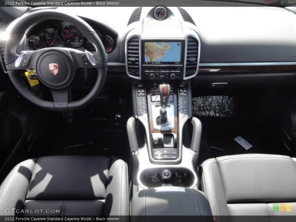 Black Interior Dashboard for the 2012 Porsche Cayenne  #63228933