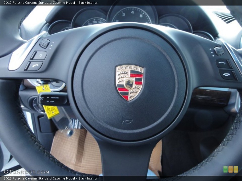 Black Interior Controls for the 2012 Porsche Cayenne  #63229092