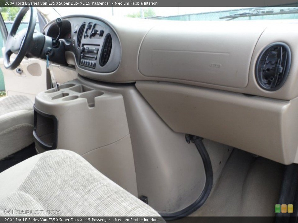 Medium Pebble Interior Dashboard for the 2004 Ford E Series Van E350 Super Duty XL 15 Passenger #63231614