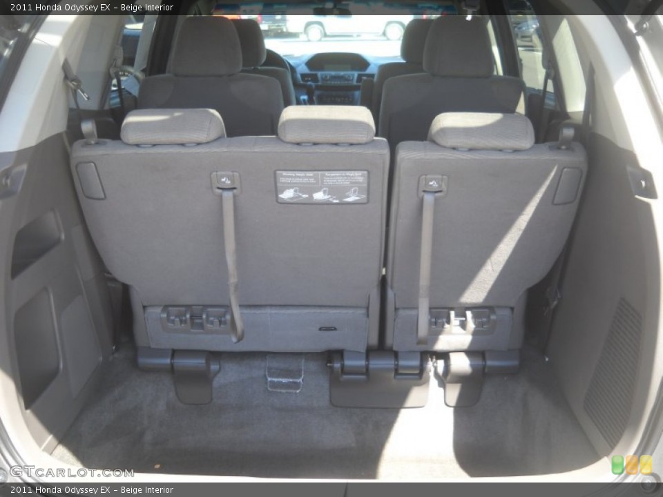 Beige Interior Trunk for the 2011 Honda Odyssey EX #63233064