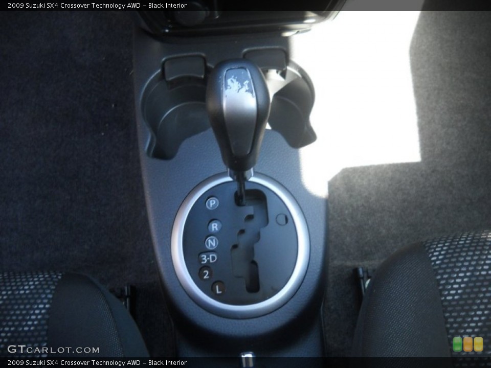 Black Interior Transmission for the 2009 Suzuki SX4 Crossover Technology AWD #63233564