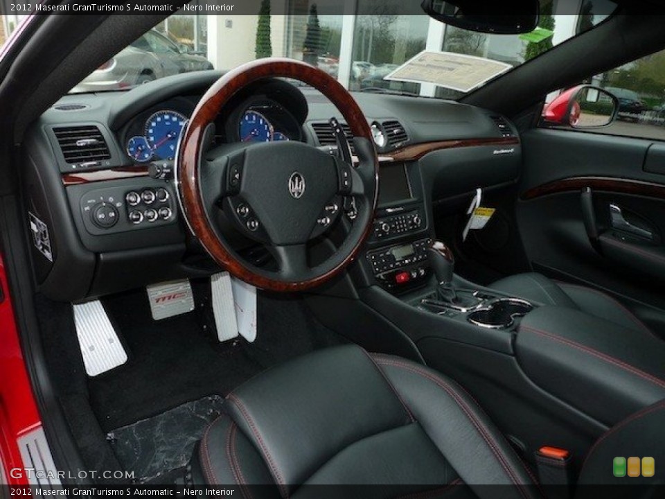 Nero Interior Prime Interior for the 2012 Maserati GranTurismo S Automatic #63233910