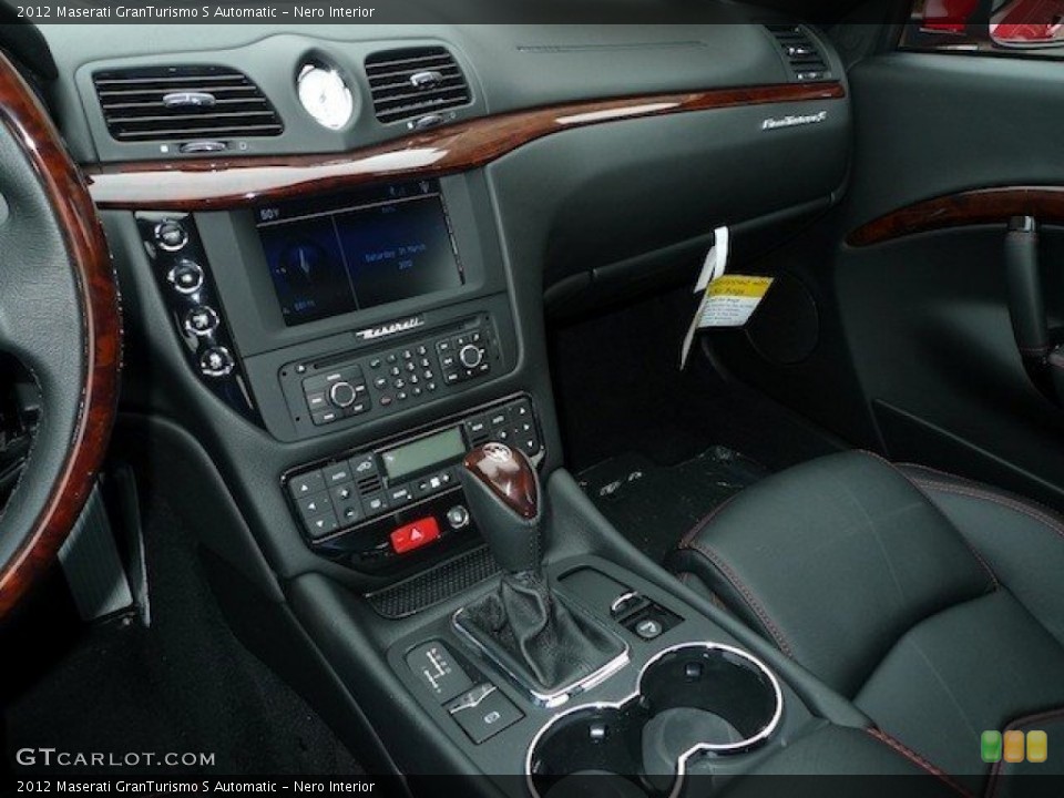 Nero Interior Transmission for the 2012 Maserati GranTurismo S Automatic #63234020
