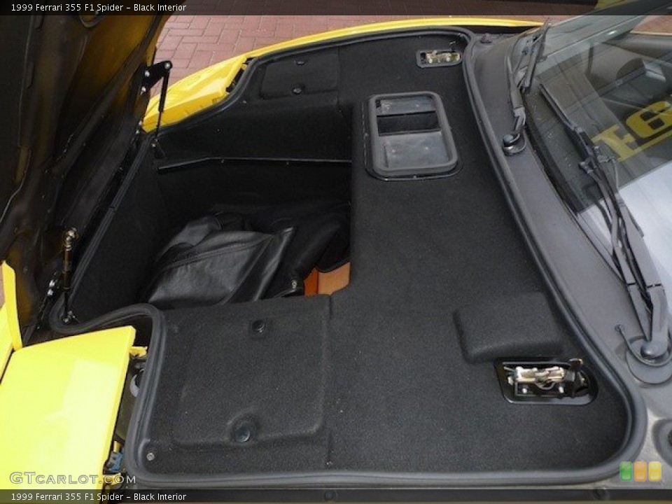 Black Interior Trunk for the 1999 Ferrari 355 F1 Spider #63234090