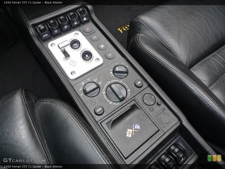 Black Interior Controls for the 1999 Ferrari 355 F1 Spider #63234284