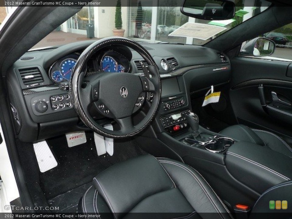 Nero Interior Photo for the 2012 Maserati GranTurismo MC Coupe #63234498