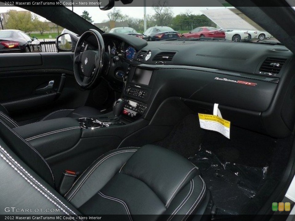 Nero Interior Dashboard for the 2012 Maserati GranTurismo MC Coupe #63234561