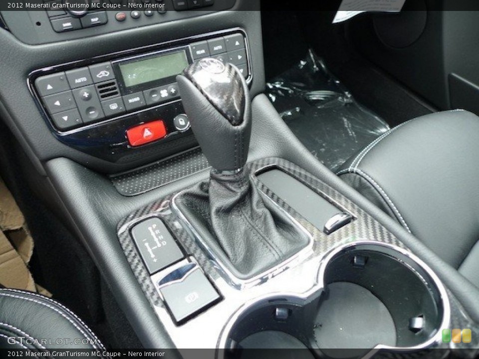 Nero Interior Transmission for the 2012 Maserati GranTurismo MC Coupe #63234627