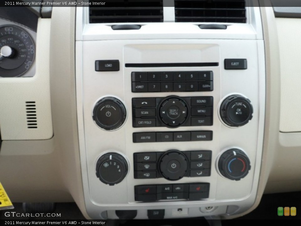 Stone Interior Controls for the 2011 Mercury Mariner Premier V6 AWD #63234906