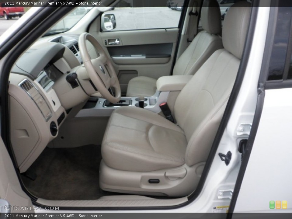 Stone Interior Photo for the 2011 Mercury Mariner Premier V6 AWD #63234931