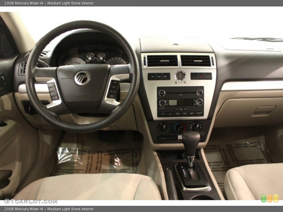 Medium Light Stone Interior Dashboard for the 2008 Mercury Milan I4 #63236439