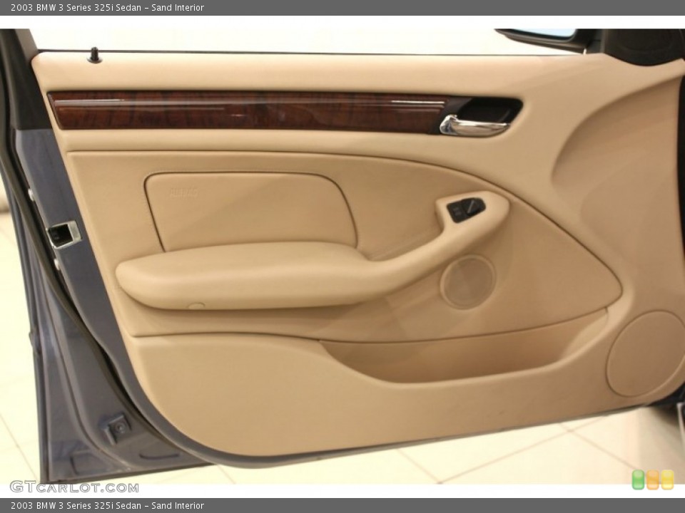 Sand Interior Door Panel for the 2003 BMW 3 Series 325i Sedan #63236592
