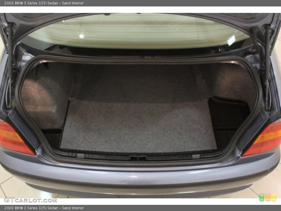 Sand Interior Trunk for the 2003 BMW 3 Series 325i Sedan #63236709