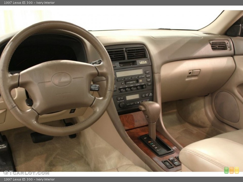 Ivory Interior Dashboard for the 1997 Lexus ES 300 #63237093