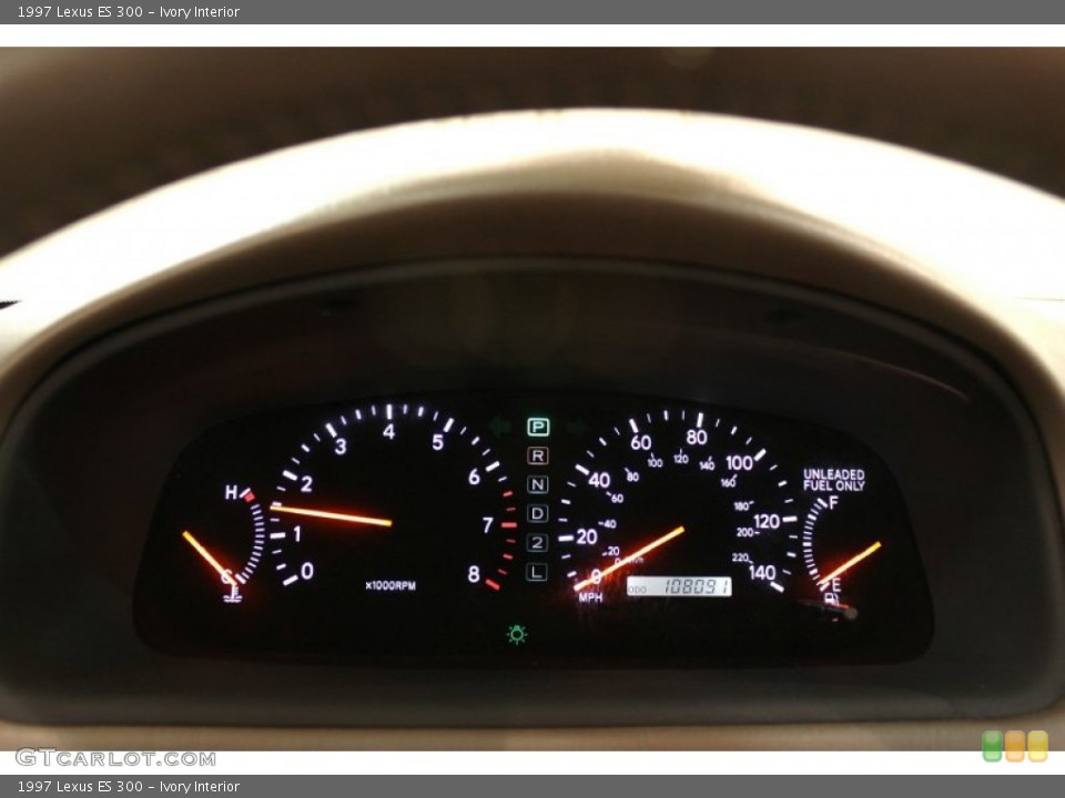 Ivory Interior Gauges for the 1997 Lexus ES 300 #63237105