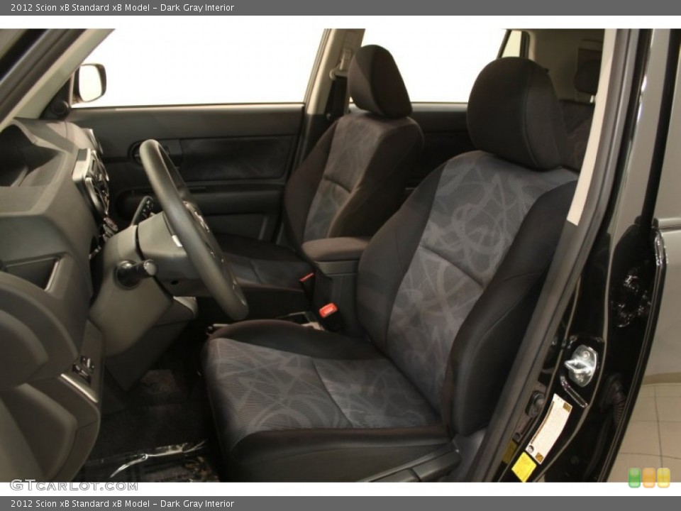 Dark Gray Interior Front Seat for the 2012 Scion xB  #63237470