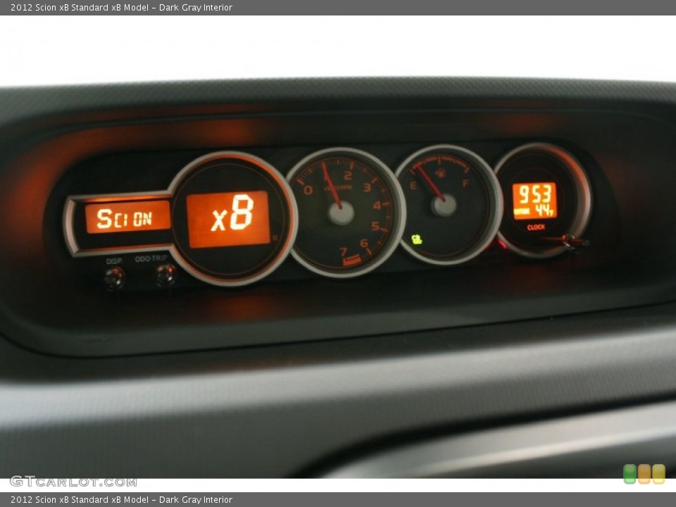 Dark Gray Interior Gauges for the 2012 Scion xB  #63237486