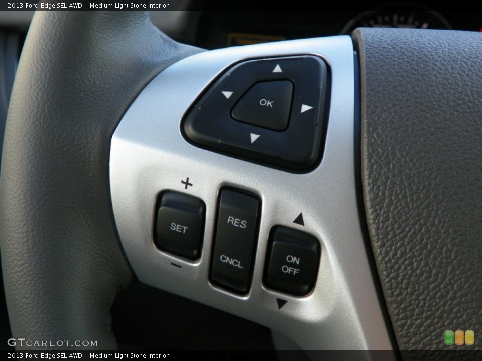 Medium Light Stone Interior Controls for the 2013 Ford Edge SEL AWD #63238242