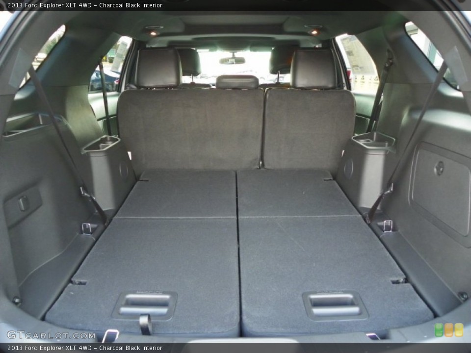 Charcoal Black Interior Trunk for the 2013 Ford Explorer XLT 4WD #63240048