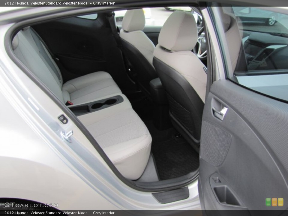 Gray Interior Rear Seat for the 2012 Hyundai Veloster  #63240072