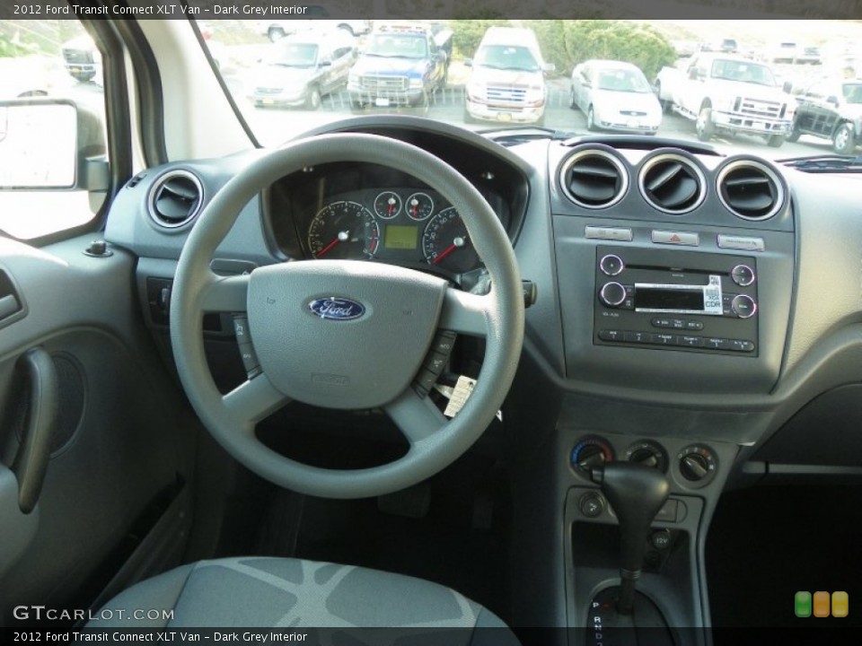 Dark Grey Interior Dashboard for the 2012 Ford Transit Connect XLT Van #63240246