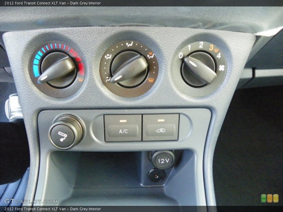 Dark Grey Interior Controls for the 2012 Ford Transit Connect XLT Van #63240276