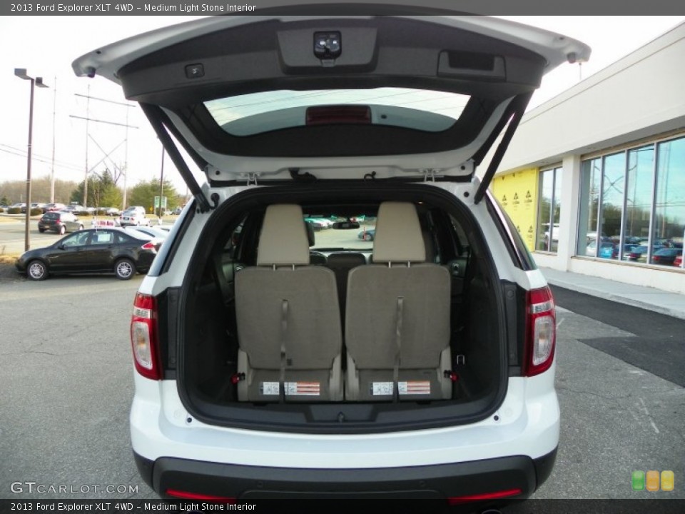 Medium Light Stone Interior Trunk for the 2013 Ford Explorer XLT 4WD #63240402
