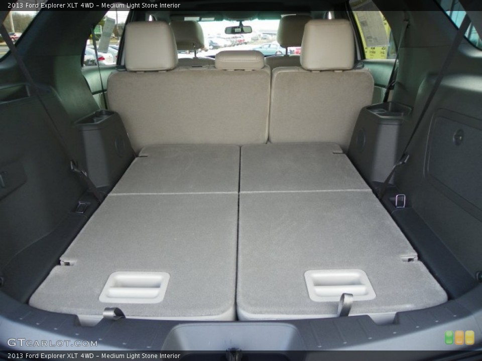 Medium Light Stone Interior Trunk for the 2013 Ford Explorer XLT 4WD #63240408