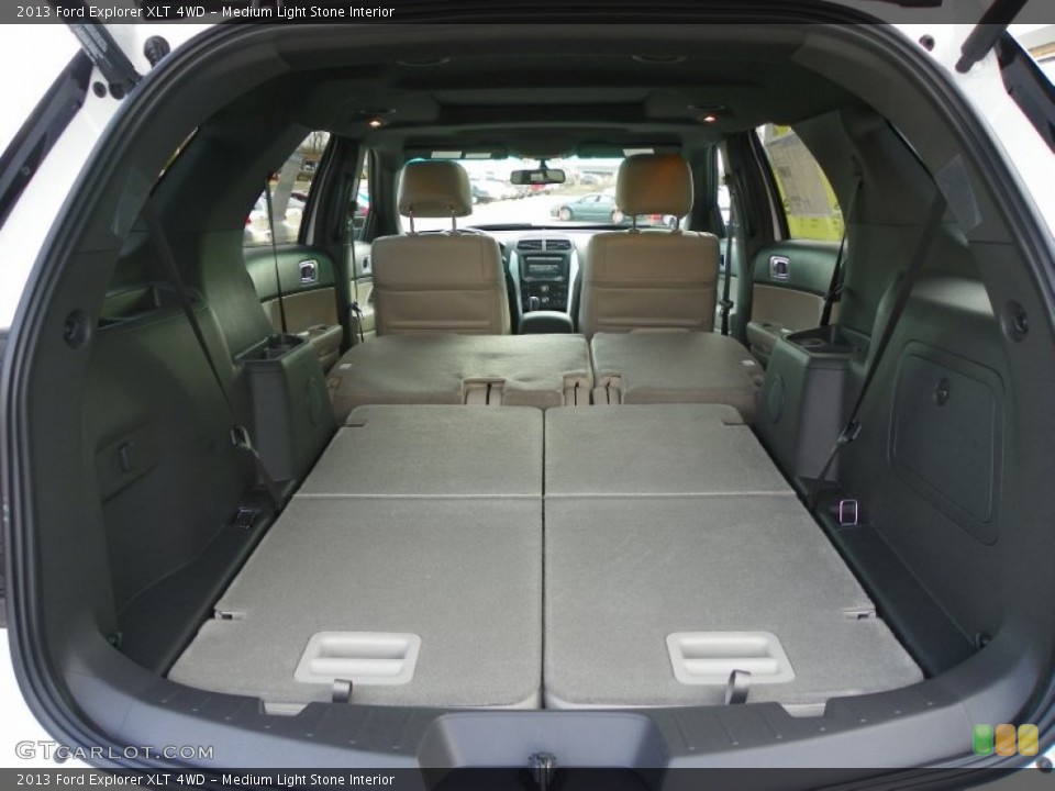 Medium Light Stone Interior Trunk for the 2013 Ford Explorer XLT 4WD #63240441