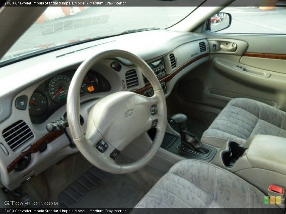 Medium Gray 2000 Chevrolet Impala Interiors