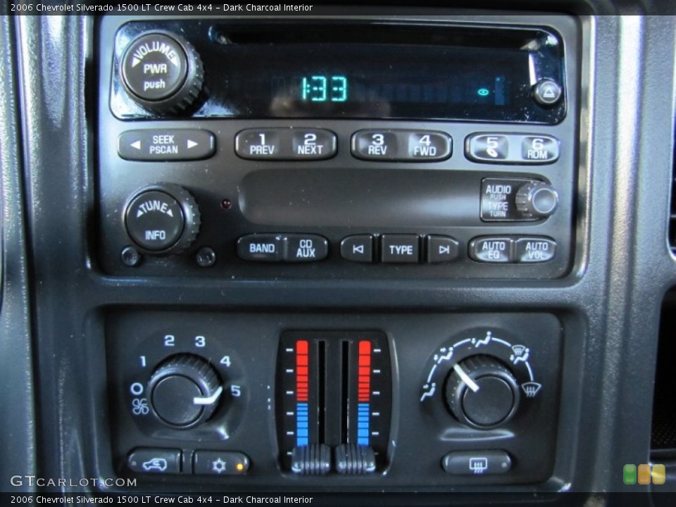 Dark Charcoal Interior Audio System for the 2006 Chevrolet Silverado 1500 LT Crew Cab 4x4 #63251032