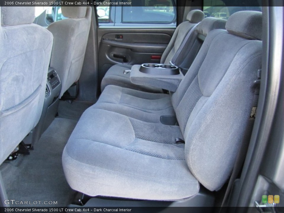 Dark Charcoal Interior Photo for the 2006 Chevrolet Silverado 1500 LT Crew Cab 4x4 #63251074