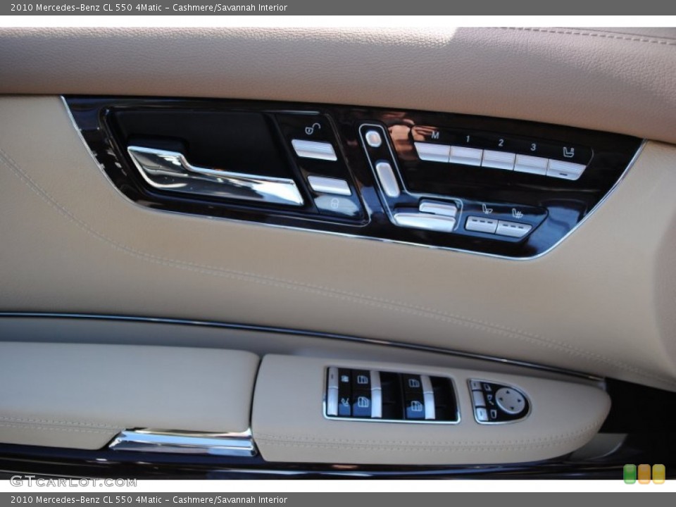 Cashmere/Savannah Interior Controls for the 2010 Mercedes-Benz CL 550 4Matic #63251185