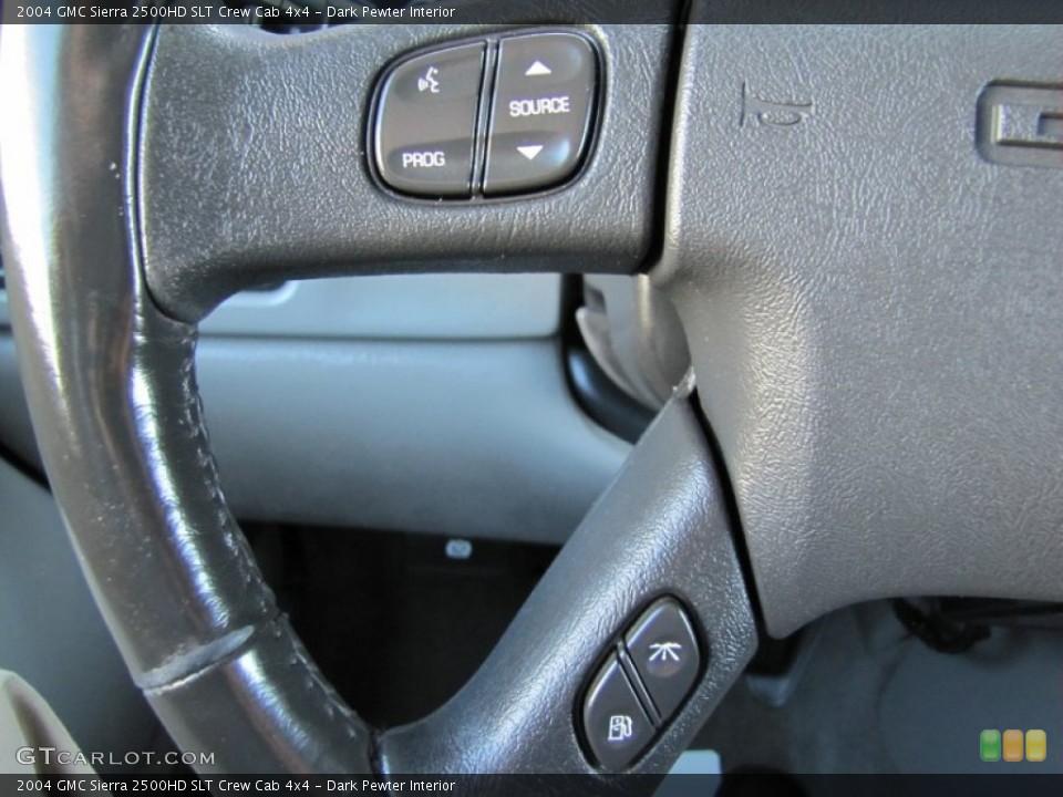 Dark Pewter Interior Controls for the 2004 GMC Sierra 2500HD SLT Crew Cab 4x4 #63252151