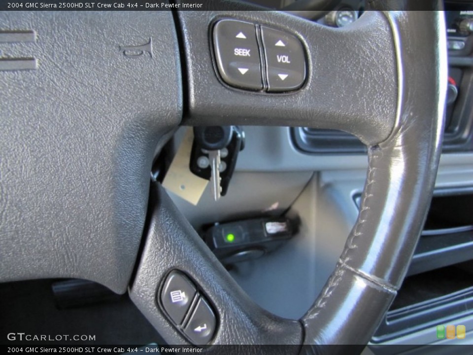 Dark Pewter Interior Controls for the 2004 GMC Sierra 2500HD SLT Crew Cab 4x4 #63252160