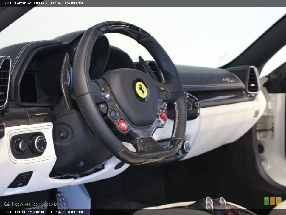 Crema/Nero Interior Dashboard for the 2011 Ferrari 458 Italia #63253114