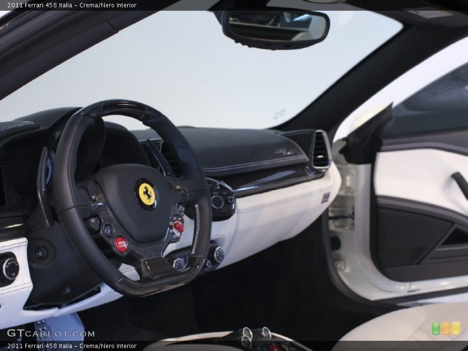 Crema/Nero Interior Dashboard for the 2011 Ferrari 458 Italia #63253144