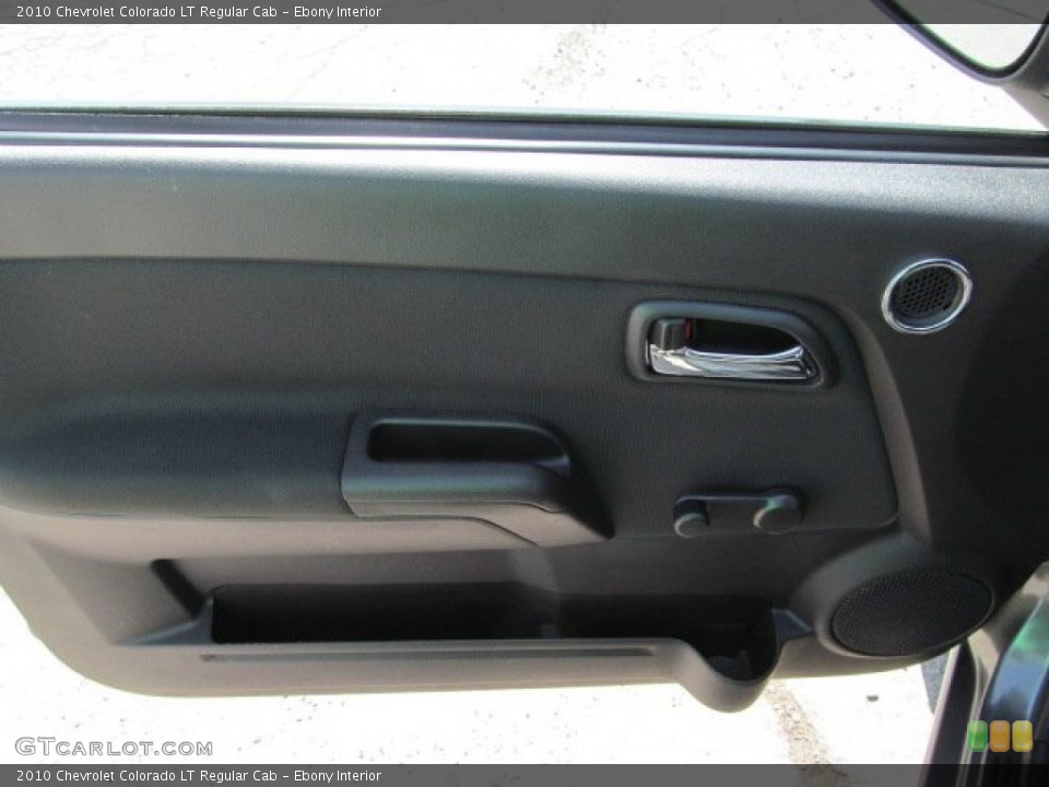 Ebony Interior Door Panel for the 2010 Chevrolet Colorado LT Regular Cab #63253576