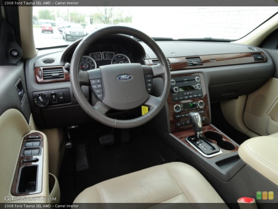 Camel Interior Dashboard for the 2008 Ford Taurus SEL AWD #63253648
