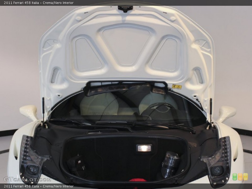 Crema/Nero Interior Trunk for the 2011 Ferrari 458 Italia #63253668